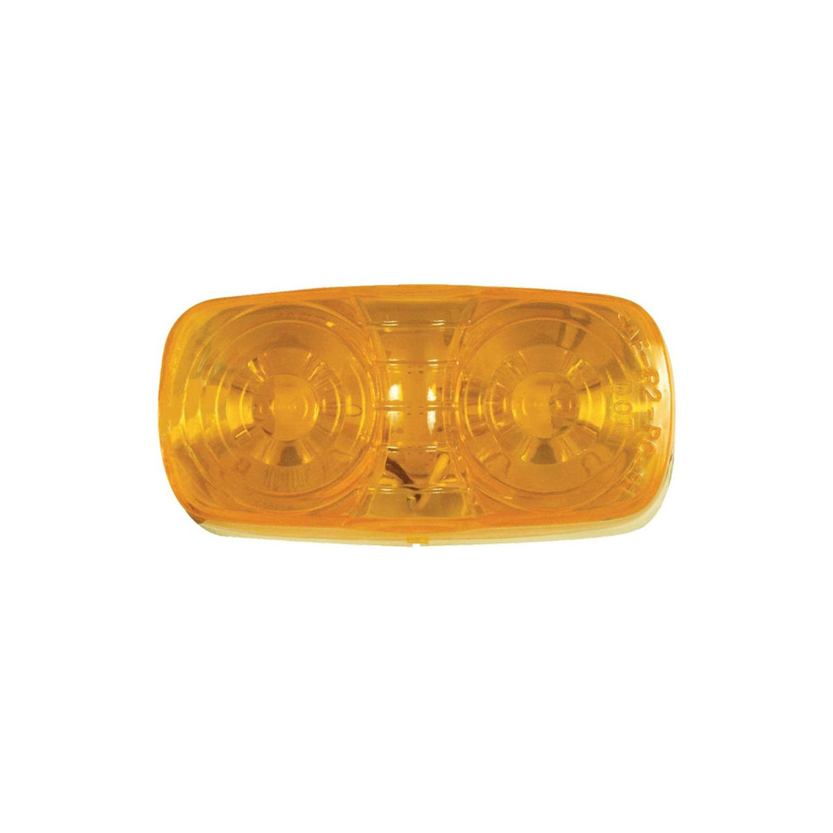 MCL-45AB Optronics LED Clearance Marker Light, 4.063" Amber Oblong, 10 Diode,