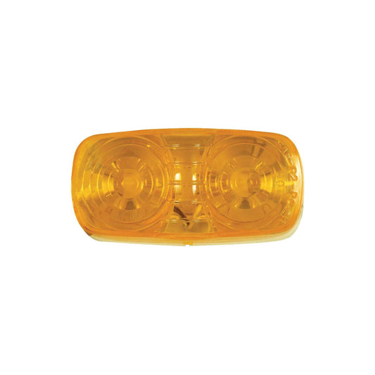 MCL-45AB Optronics LED Clearance Marker Light, 4.063" Amber Oblong, 10 Diode,