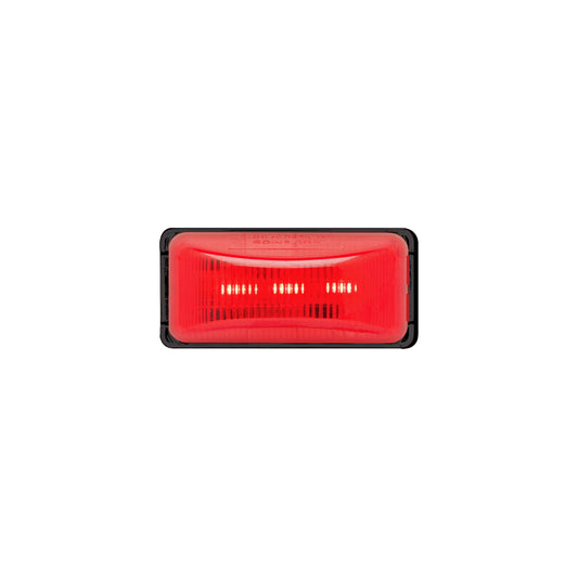 MCL-96RB Optronics LED Clearance Marker Light Kit, 2.5" Red Rectangular, 3 Bulb
