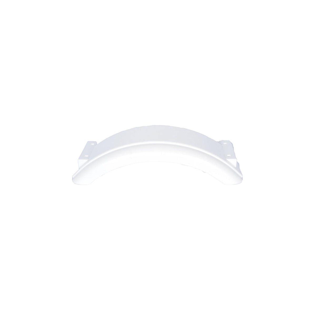 PF775X21W Fulton Trailer Fender, Single Axle, 7.75" W x 21" L x 5.25" H, White