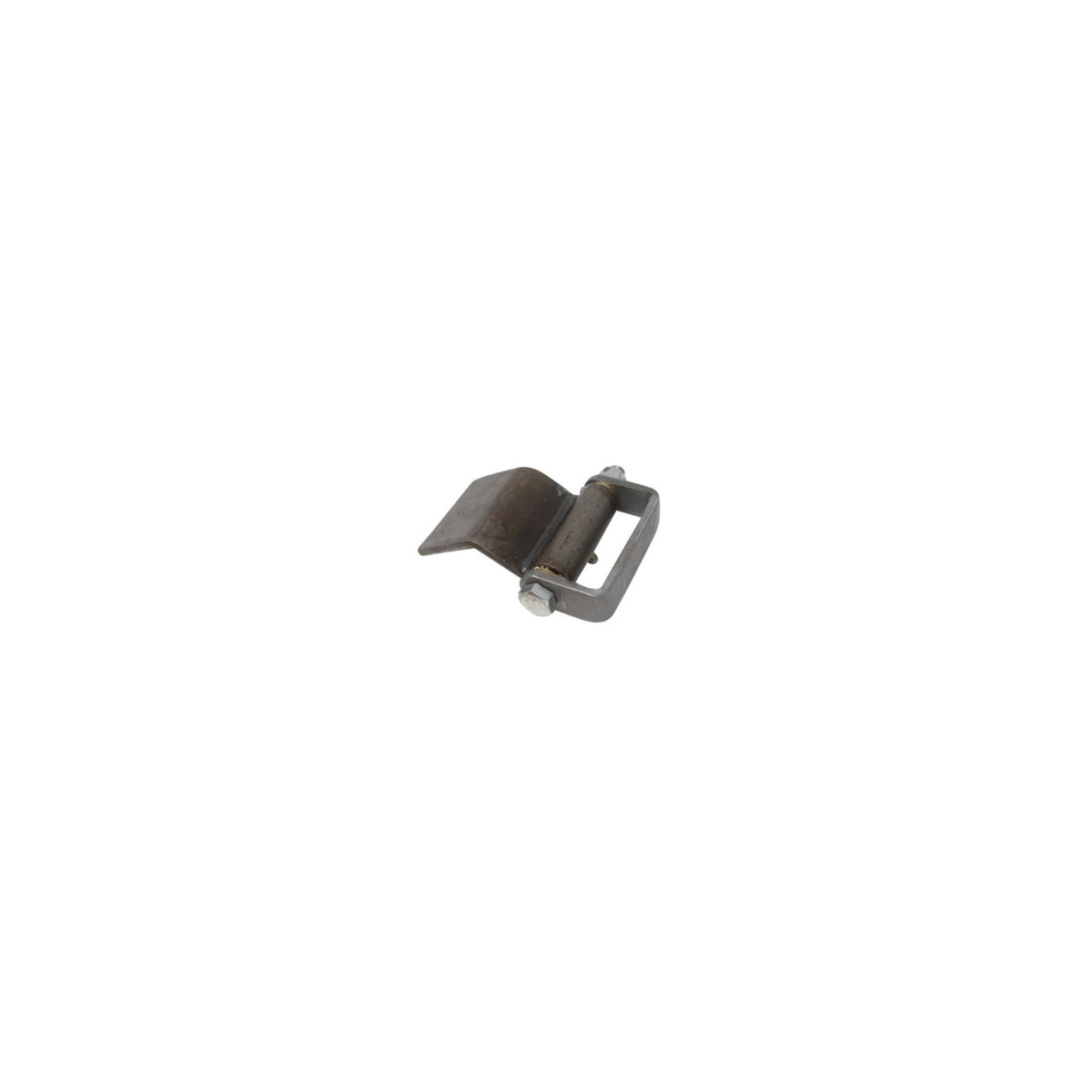 PLR1904 Dump Door Weld On Hinges, .25 Thick, Raw Finish Steel, 4" Strap Length,