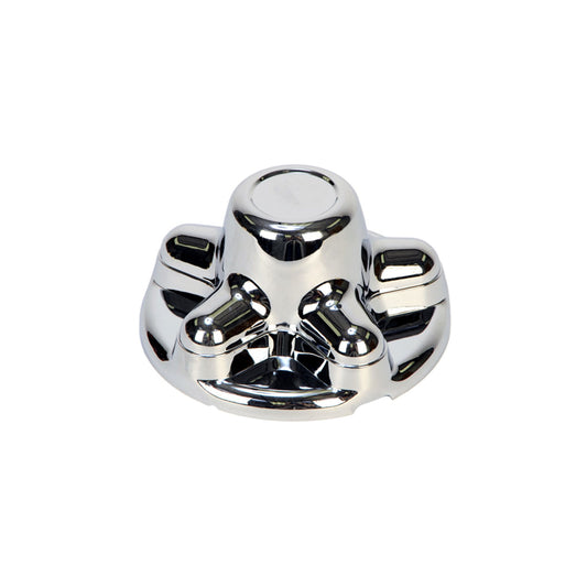 QT545C Hub Cover, 5 On 4.5 For 13/16 Hex Lug Nut, Chrome Plastic