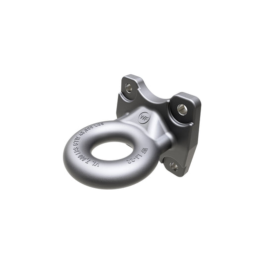 R50A Wallace Forge Coupler Tow Ring, 2 1/2" ID, Flat Mount (4-Bolt), 48,000 Lbs