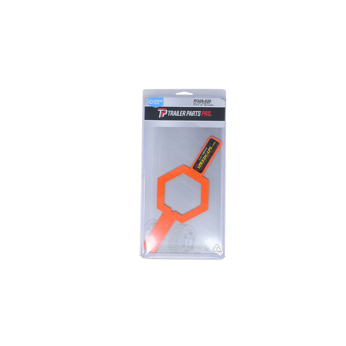 Trailer Parts Pro RG09-020 OIL CAP WRENCH, FITS 2 1/2 HEX CAPS
