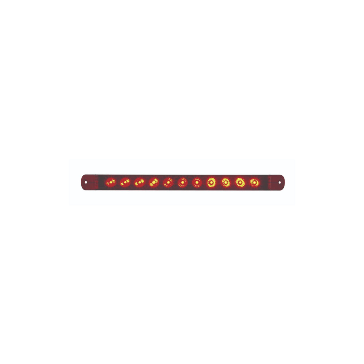 STL-79RB Optronics LED Stop, Turn & Tail Bar Light, 17" Red Bar, 11 Diode