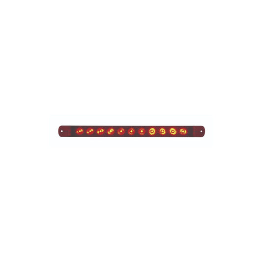 STL-79RB Optronics LED Stop, Turn & Tail Bar Light, 17" Red Bar, 11 Diode