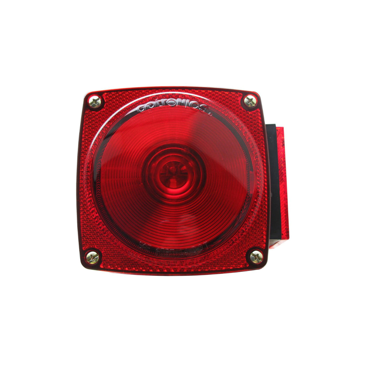 Optronics STL008RB LED 1" Universal Square Red Stop, Turn & Tail Light, 1