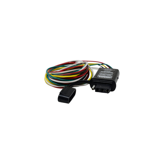 Trailer Parts Pro TA01-510 3 Wire to 2 Wire Molded 4 Way Flat Wire Converter up
