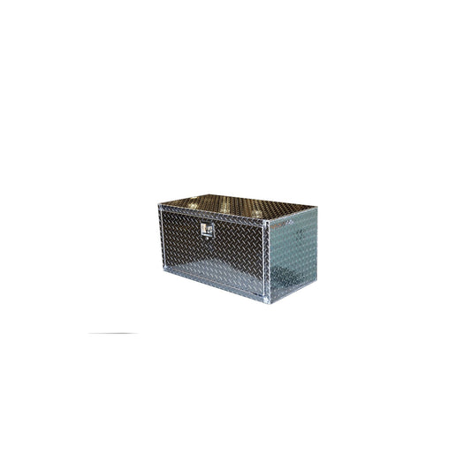 Trailer Parts Pro TBAL1818-30T Toolbox, 18"H x 18"D x 30"W .080 Aluminum, Flush