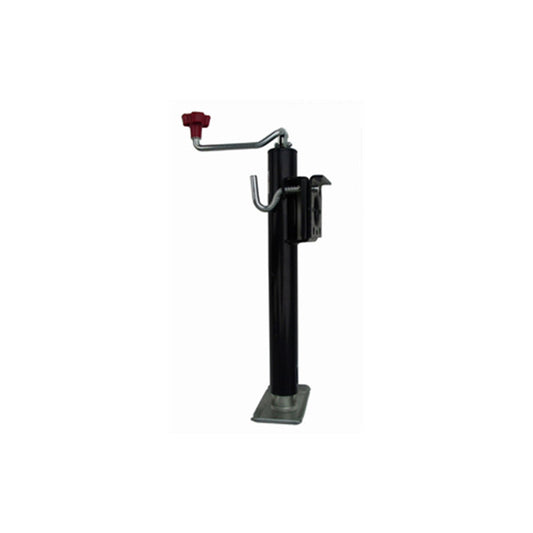 TJB2002B Ram 2000 Lbs Capacity Swivel Mount Jack, Top Wind, 15" Lift, 15"