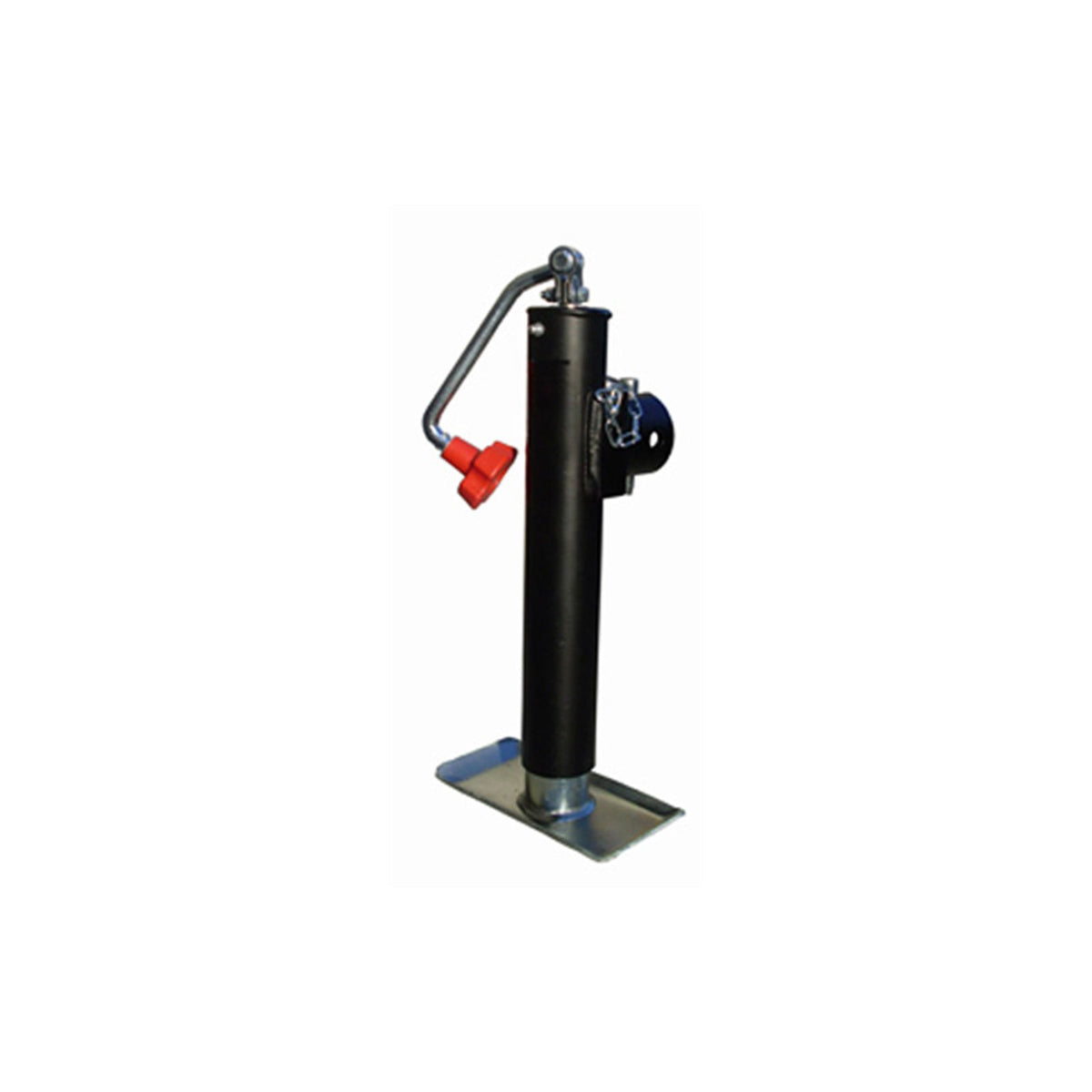 TJP2001B Ram 2000 Lbs Capacity Pipe Mount Jack, Top Wind, 10" Lift, 11.25"
