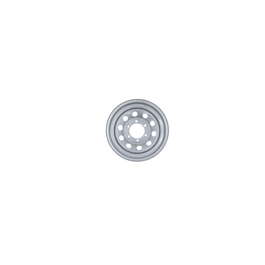WH156-655SM Wheel Only, 15"X6", 6 on 5.5" Bolt Pattern, Silver Modular Wheel,