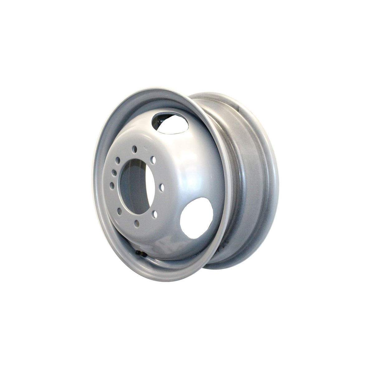 WHHD166-80E Wheel Only, 16"x6", 8 on 6.5" Bolt Pattern, Steel Gray OEM Dual,