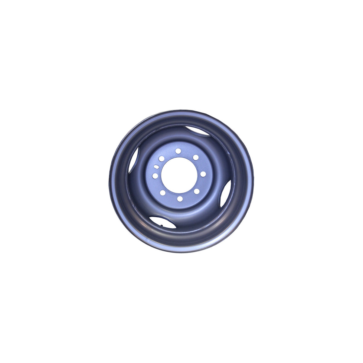 WHIDS166-80E Wheel Only, 16"x6, 8 on 6.5" Bolt Pattern, Steel Silver OEM Dual,