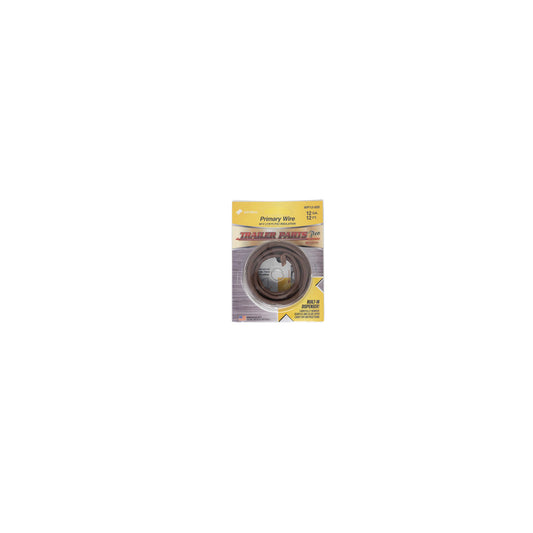 Trailer Parts Pro WP12-005 Primary Wire, 12 Gauge, 1 Conductor, 12 Foot Spool,